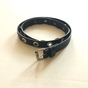 Brandy Melville eyelet leather belt